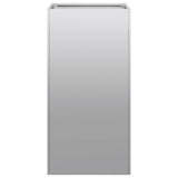 Planter 40x40x80 cm Galvanised Steel 860708