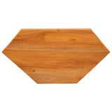 CornerTVCabinet Natural 79 x 40 x 46 cm Solid Mahogany Wood 42009929