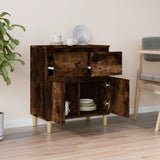 ZNTS Sideboard Smoked Oak 60x35x70 cm Engineered Wood 819681