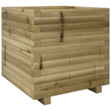 Garden Planter 50x50x49.5 cm Impregnated Wood Pine 3282518