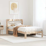 Bed Frame with Headboard without Mattress 90x200 cm 3306782