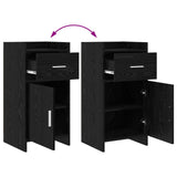 Sideboard Black Oak 40 x 36 x 80 cm Engineered Wood 8011084