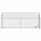Chicken Cage Silver 400 x 170 x 177 cm Galvanised Steel 42023410