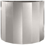 Planter Silver 60 x 30 x 50 cm Stainless Steel 883721