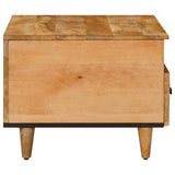 Coffee Table with Drawer Brown 80 x 54 x 40 cm Solid Mango Wood 4018929