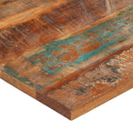Square Table Top 60x60 cm 25-27 mm Solid Reclaimed Wood 286052