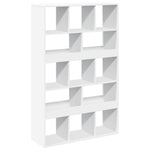 Bookcase White 100x33x156.5 cm Engineered Wood 3309366