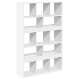 Bookcase White 100x33x156.5 cm Engineered Wood 3309366