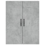 Wall Mounted Cabinets 2 pcs Concrete Grey Engineered Wood 3197893