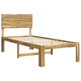 Single Bed Frame with Headboard ROSTOCK White 90 x 190 cm 903316
