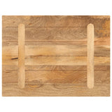 Table Top 80x70x2.5 cm Rectangular Solid Wood Mango 371475