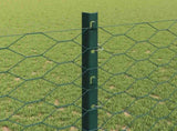 Welded Wire Fence 10 x 1.2 m PVC-Coated Steel Green 3336686