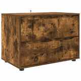 Storage Cabinet Smoked Oak 80 x 48 x 57 cm Engineered Wood 888822
