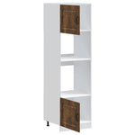 Oven Cabinets 2 pcs Kalmar Smoked Oak Engineered Wood 3315036