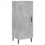 Highboard Concrete Grey 34.5x34x180 cm Engineered Wood 3199509