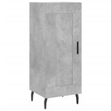 Highboard Concrete Grey 34.5x34x180 cm Engineered Wood 3199509