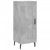 Highboard Concrete Grey 34,5x34x180 cm Engineered Wood 3199509