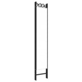 6-Panel Room Divider White 240x220 cm Fabric 350174
