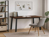120 x 70 x 75 cm Solid Acacia Wood Dark Brown and Black 937593