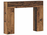 Fireplace Surround Old Wood 102 x 18 x 100.5 cm Engineered Wood 8006604