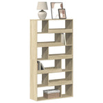 Bookcase Sonoma Oak 100x33x187.5 cm Engineered Wood 3309350