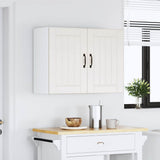 Kitchen Wall Cabinet Lucca White Engineered Wood 853827