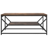 Coffee Table Smoked Oak 90 x 50 x 40 cm 868233