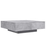 Coffee Table Concrete Grey 100x100x31 cm Engineered Wood 836598