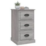 Bedside Cabinet Grey Sonoma 39x39x67 cm Engineered Wood 816166