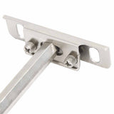 Floating Shelf Brackets 12pcs Invisible 12x200 mm Carbon Steel 4012404