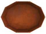Planter Rusty 120 x 120 x 50 cm Weathering Steel 883751