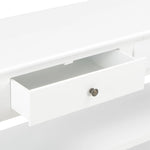 Sideboard White 110x35x80 cm MDF 280028
