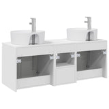 Bathroom Cabinet Set 3 pcs White 49.5 x 44.5 x 65 cm 3405677