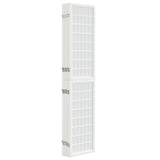 Folding 6-Panel Room Divider Japanese Style 240x170 cm White 352090