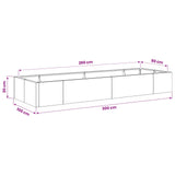 Retaining Wall 8 pcs 300 x 100 x 30 cm Steel White 3449241
