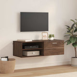 Wooden Cabinet Brown Oak 100.5 x 39 x 30 cm Engineered Wood 880248