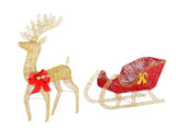 74*20*120cm 30.00V 3.60W Golden Deer Sled Iron Frame Cotton Thread Green Onion Powder Courtyard 30513640