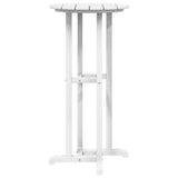 Garden Bar Set 3 pcs White HDPE 3335801