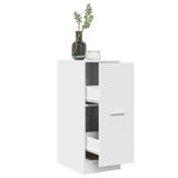 Apothecary Cabinet White 30x41x77.5 cm Engineered Wood 855151