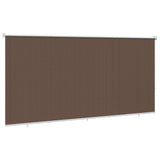 Outdoor Roller Blind 90% UV Block Taupe 240 x 140 cm HDPE 42036151
