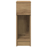 Bedside Cabinets with Drawer 2 pcs Artisan Oak 20x36x60 cm 858712