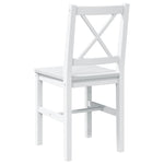 5 Piece Dining Set White 240883