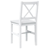 5 Piece Dining Set White 240883