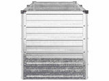 Raised Garden Bed Silver 160 x 40 x 55 cm galvanized 8006247