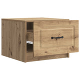 Coffee Table Artisan Oak 49 x 50 x 37 cm Engineered Wood 895894