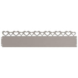 Lawn Edgings 10 pcs Rusty 103 x 0.05 x 22 cm Weathering Steel 874846