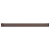 Garden Raised Bed Galvanised Steel 544x100x36 cm Brown 319015