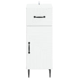Bathroom Storage Cainet HAARLEM White 30 x 31 x 80 cm 896825