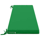 2-Piece Bench Cushions SOEST 2 pcs 100% Polyester Green 949063