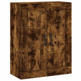 Highboard Smoked Oak 69,5x34x180 cm Engineered Wood 3199902